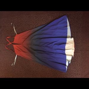 Gorgeous summer ombré dress athleta xxs